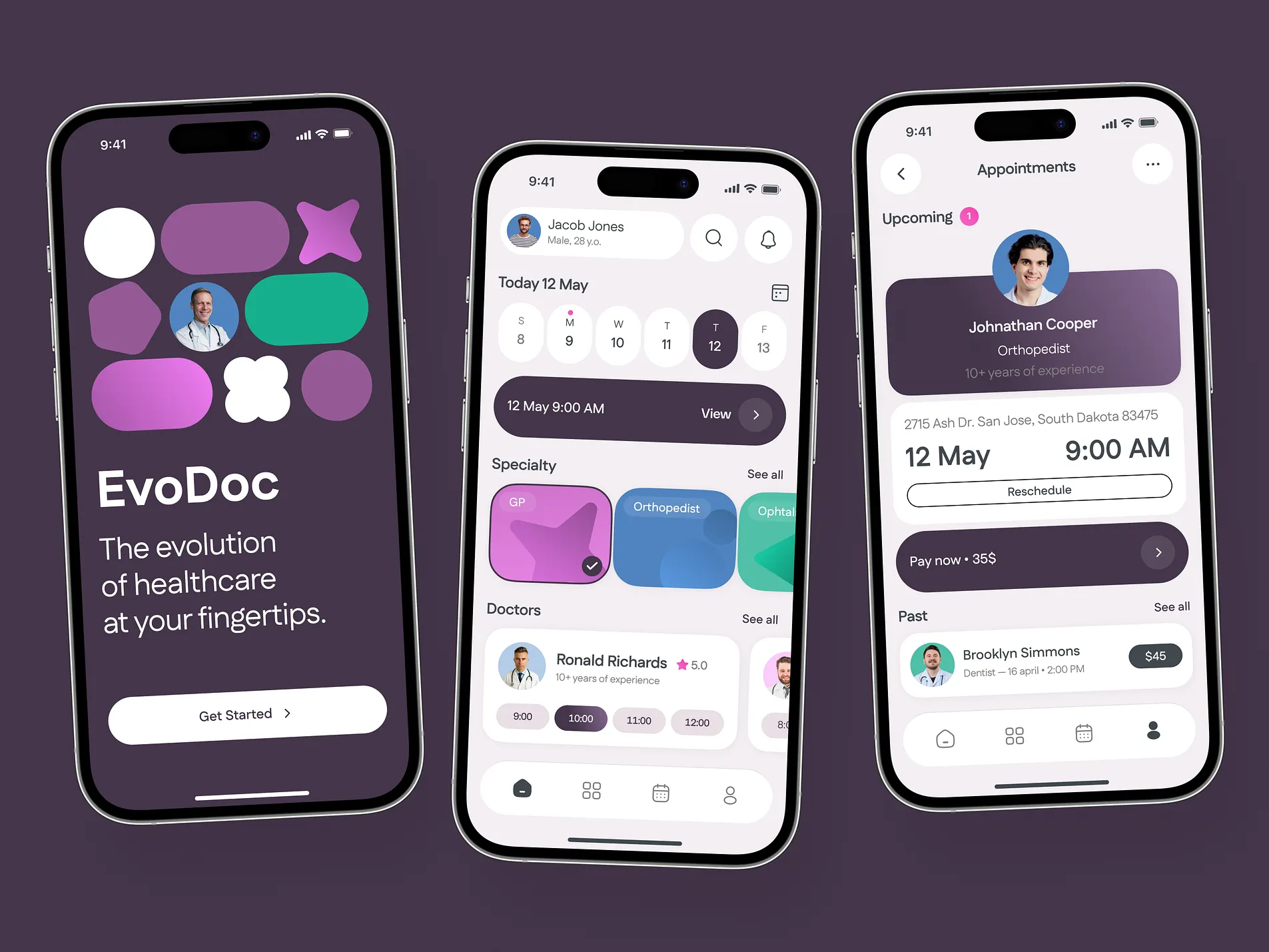 Mobile UI/UX Designs